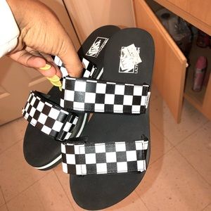 Vans Checkered Slides